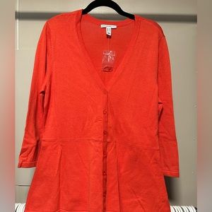 Coral 3/4 Sleeve Cardigan - Women’s Size Medium